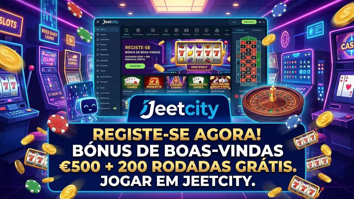 Registo com bónus no Jeetcity